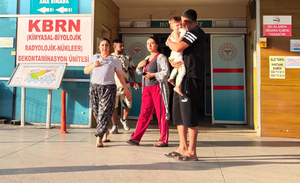 Bursa’da 2 yaşındaki çocuğun üzücü anı! Bursa'nın İnegöl ilçesinde meydana