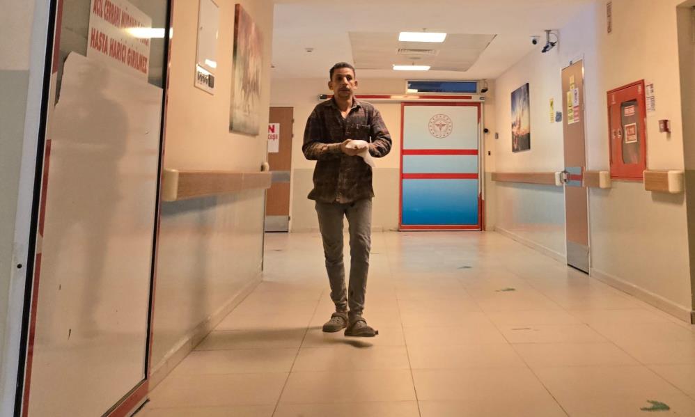 Bursa’da işçinin zor anları! Bursa'nın İnegöl ilçesinde faaliyet