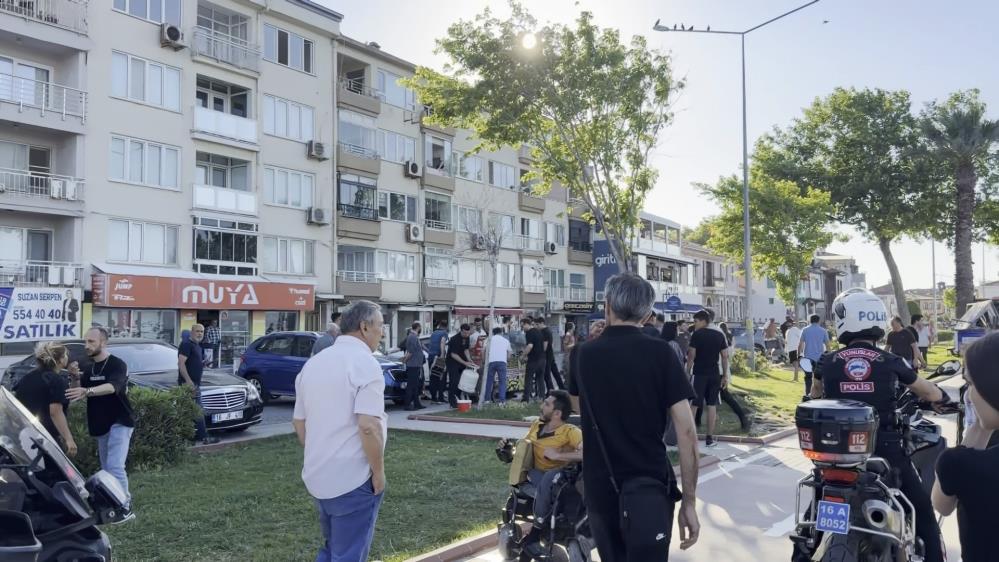 Mudanya sahilinde seyyar satıcılar denetlendi! Bursa'nın Mudanya ilçesi sahil