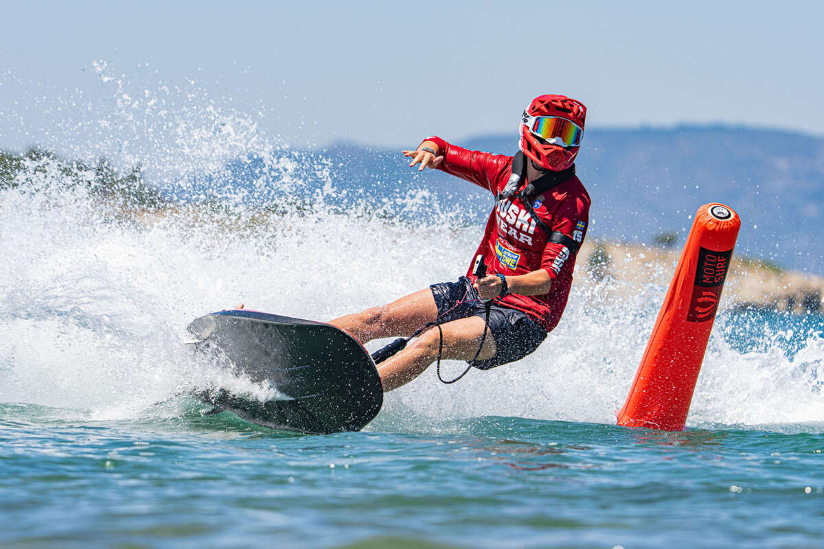 Dünya Motosurf Şampiyonası’nda ilk gün etap yarışları sona erdi