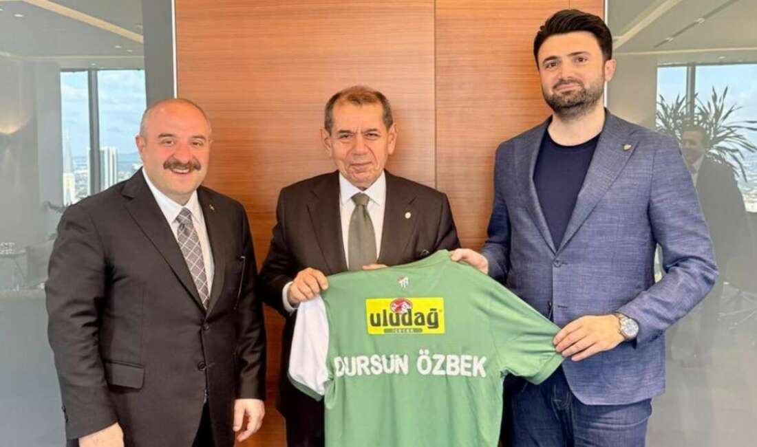 Bursaspor Başkanı Enes Çelik’ten Galatasaray’a ziyaret Bursaspor Kulübü Başkanı Enes