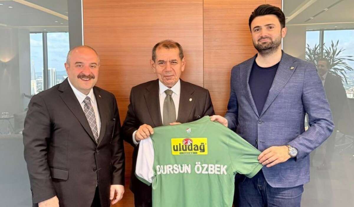 Bursaspor Başkanı Enes Çelik’ten Galatasaray’a ziyaret