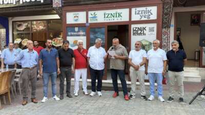 Bursa İznik'te faaliyet gösteren