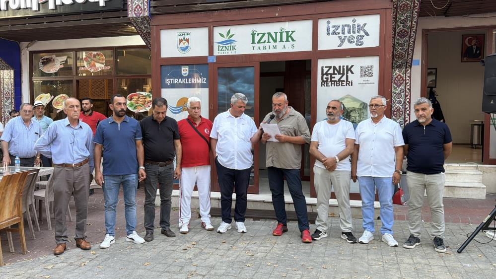 İznik’te hemşehri derneklerinden ortak tepki Bursa İznik'te faaliyet