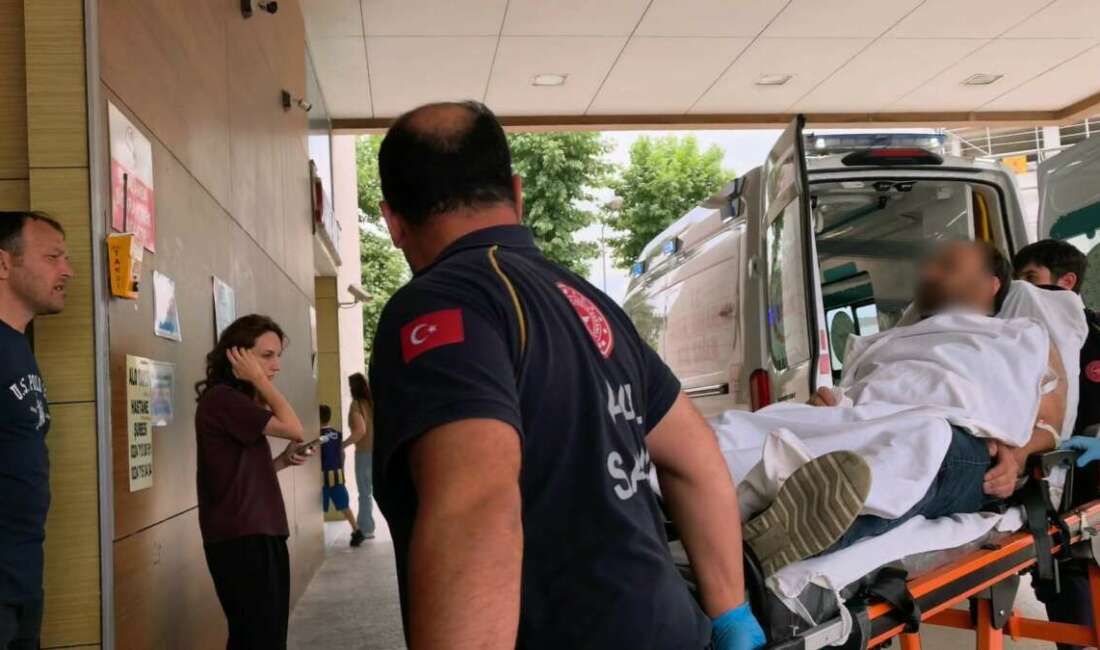 Kayınbiraderi tarafından bıçaklanan kişi ağır yaralandı Bursa'da meydana gelen kavgada