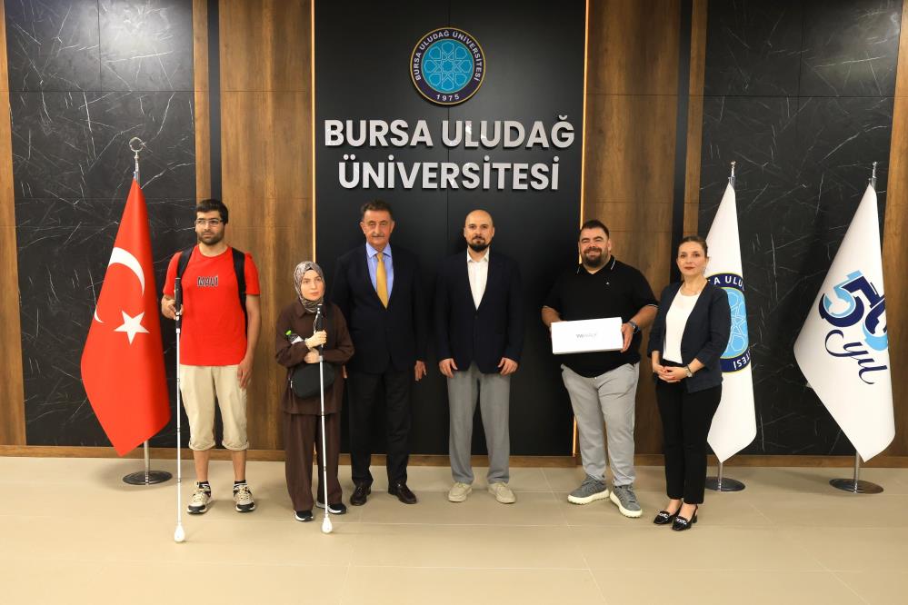 BUÜ’de görme engelli öğrenciler için önemli iş birliği
