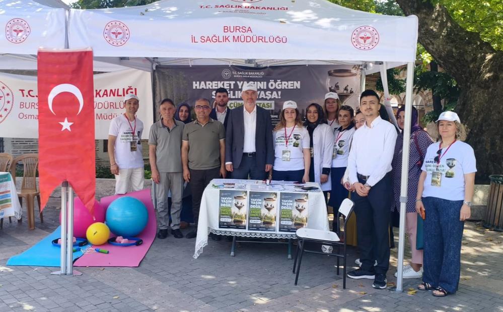 Bursa’da 12 bin 800 vatandaşa hareket ölçümü yapıldı Sağlık Bakanlığı tarafından