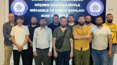 Bursa'da düzensiz göç ve göçmen