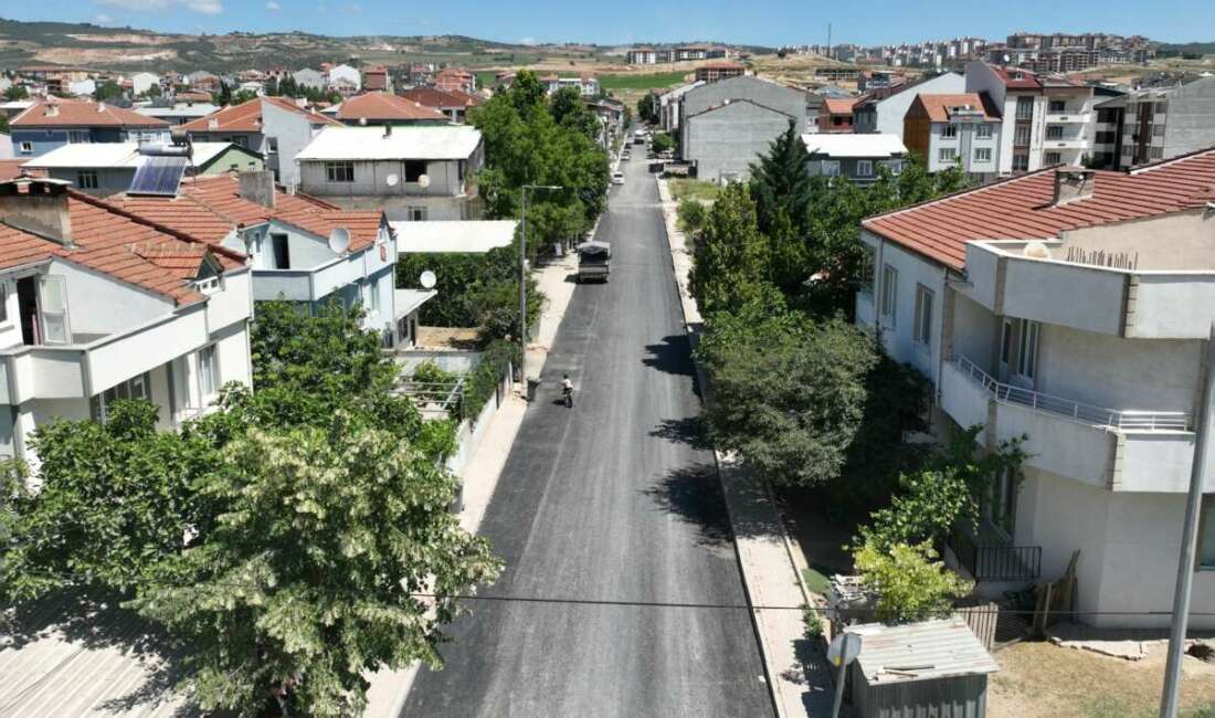 İnegöl’de yollar yenileniyor Bursa Büyükşehir Belediyesi, 17 ilçede