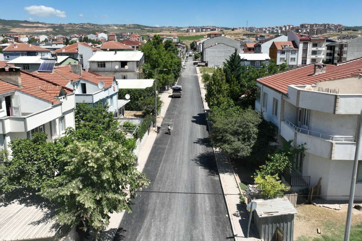 İnegöl’de yollar yenileniyor