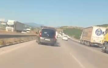 Bursa otobanında yaşanan bir anlık