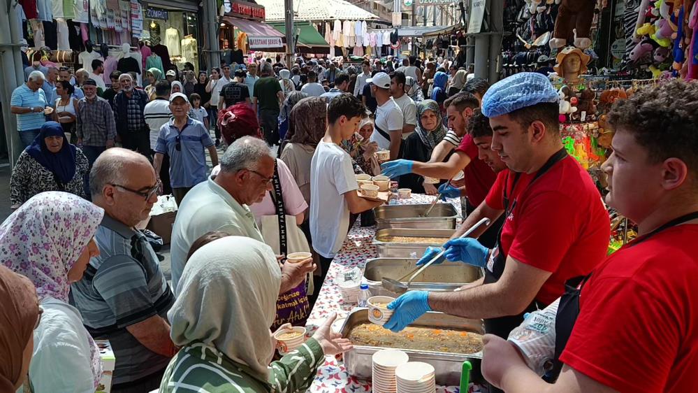 Bursa'nın Osmangazi ilçesindeki Tuzpazarı