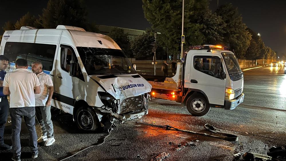 Bursa'da seyir halindeyken direksiyon