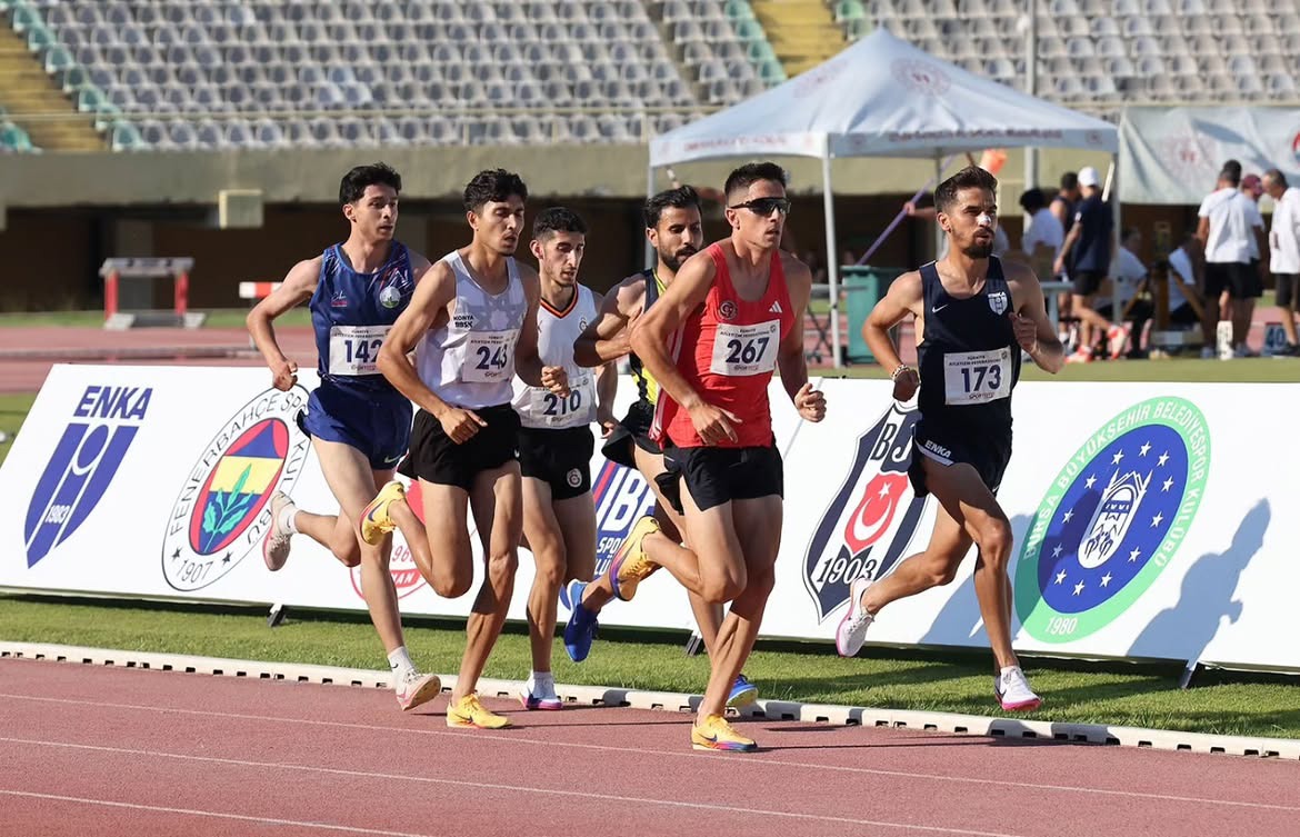 Osmangazili atletler final için avantajı kaptı