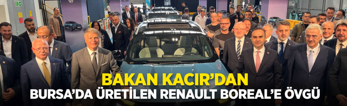 Bursa OYAK Renault Fabrikaları'nda üretilen