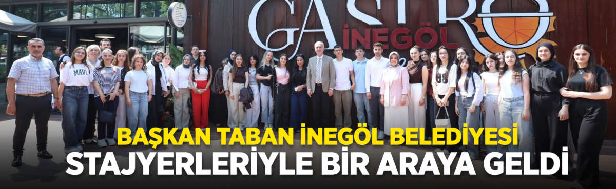 İnegöl Belediye Başkanı Alper Taban,