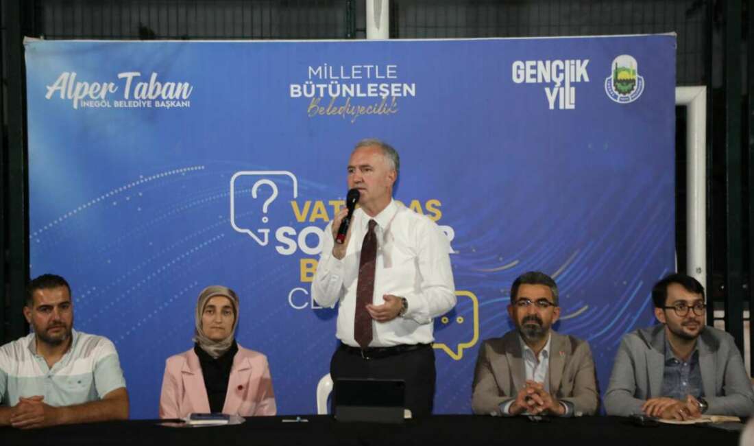 İnegöl Belediye Başkanı Alper Taban,