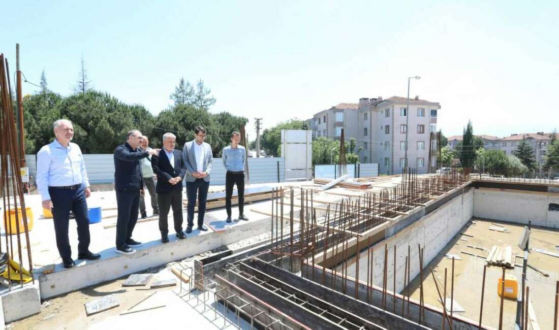 İnegöl’de devam eden projeler yerinde incelendi AK Parti Bursa Milletvekili