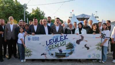 Leyleklerin izinde Bursa’nın doğal ve