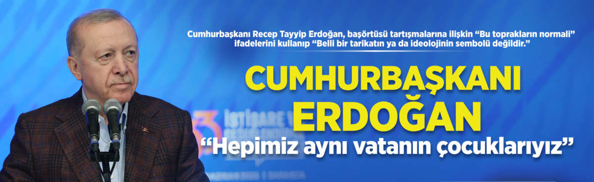 Cumhurbaşkanı Recep Tayyip Erdoğan, "Zaman