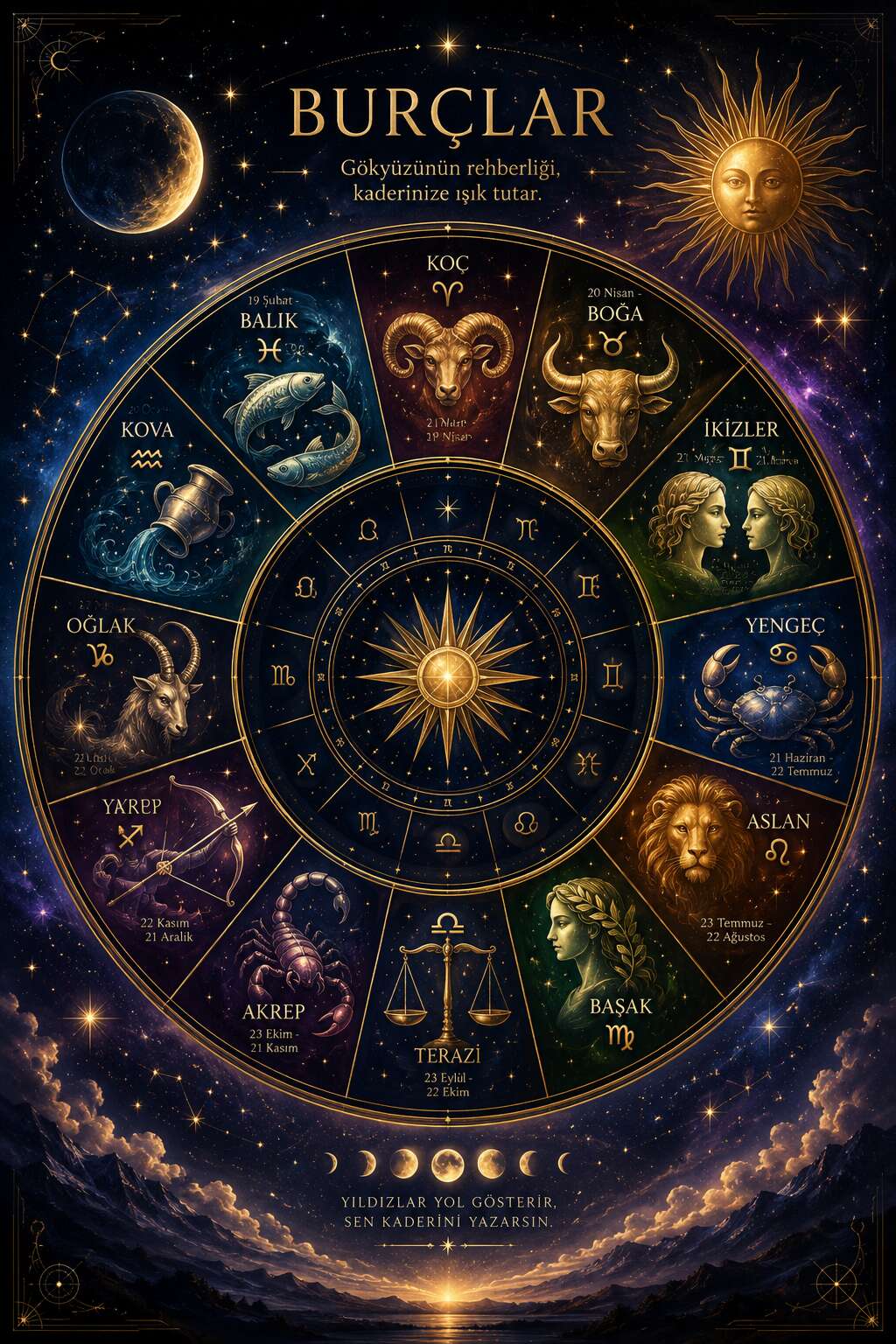 Yaz Mevsiminde Mutluluğu Tadacak Burçlar: 2026 Yazı Astrolojik Enerjiler ve Şanslı Burçlar