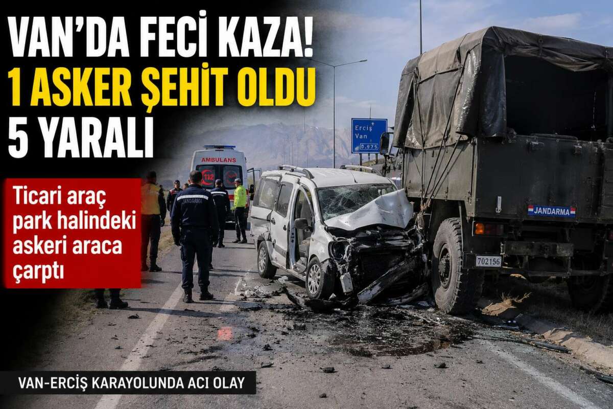 Van Askeri Araç Kazası