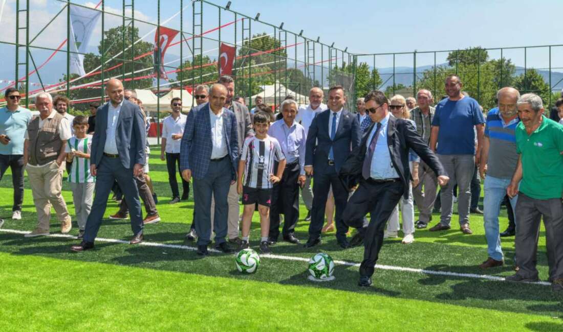 Osmangazi’ye bir modern spor tesisi daha! Osmangazi’de yaşayan çocukların ve