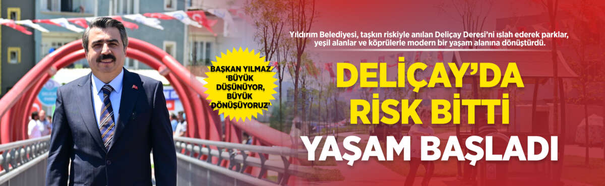 Yıldırım Belediyesi, taşkın riskiyle anılan