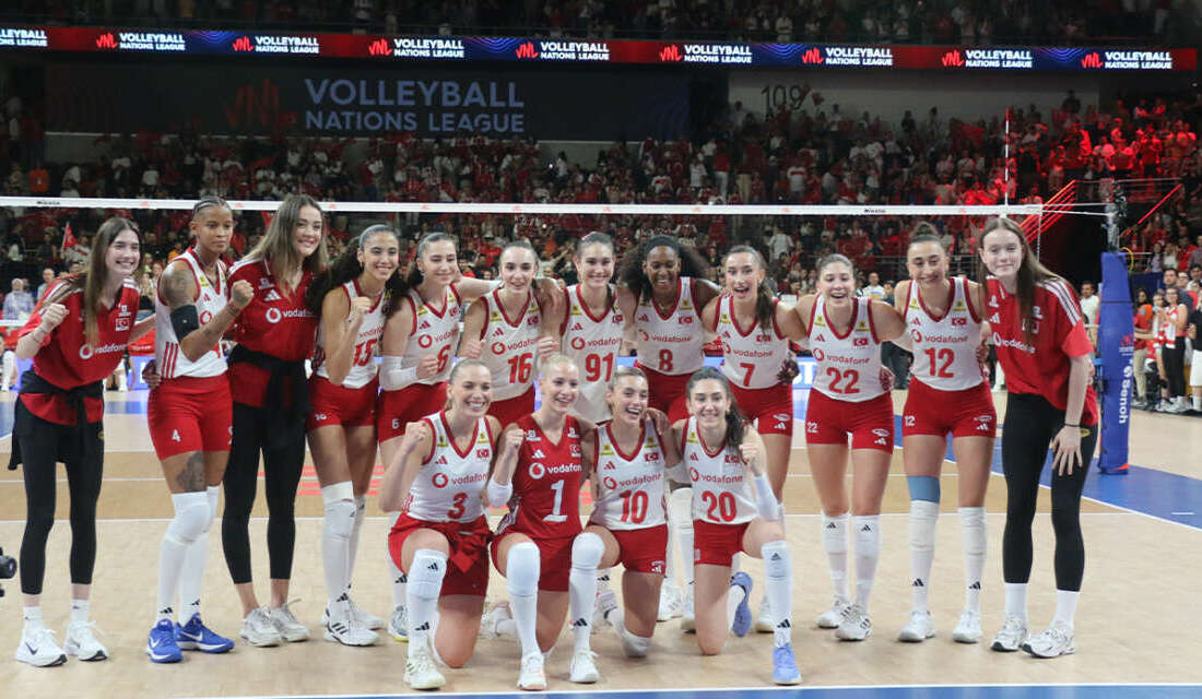 Filenin Sultanları Belçika’yı 3-0 mağlup etti A Milli Kadın Voleybol