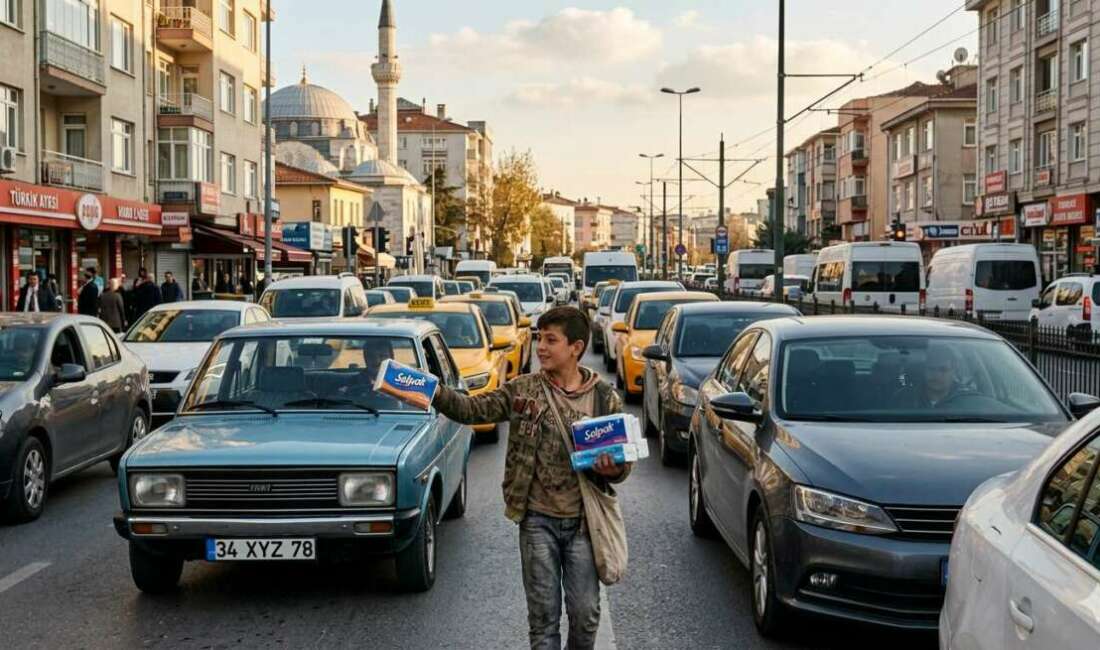Mendil Satan Çocuklar Mendil satan çocukları düşündünüz