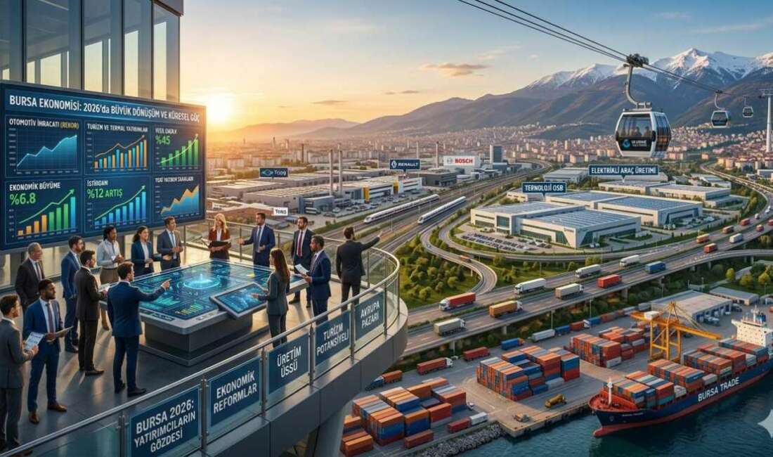 2026’da Bursa Yatırım Şehri Oldu! Turizm, Termal Tesisler ve Ekonomide Büyük Dönüşüm Bursa 2026 yılında yatırımcıların