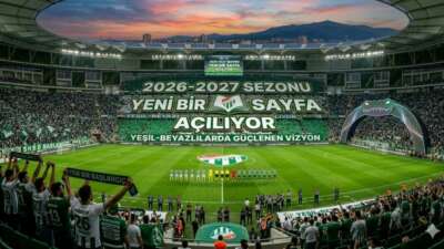 Bursaspor 2026 sezonunda Süper Lig