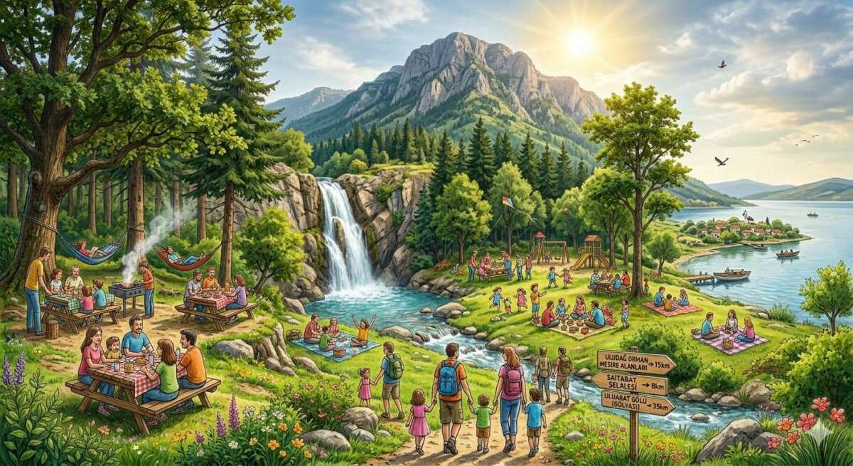 Bursa’da 2026 Yılında Piknik Yapılacak En Güzel Yerler: Doğa, Manzara ve Huzurun Buluştuğu Noktalar 