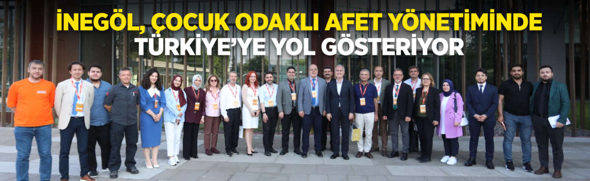 İnegöl Belediyesi öncülüğünde gerçekleştirilen Çocuk