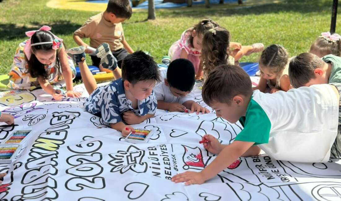Nilüfer Belediyesi’nin kreşlerinde eğitim