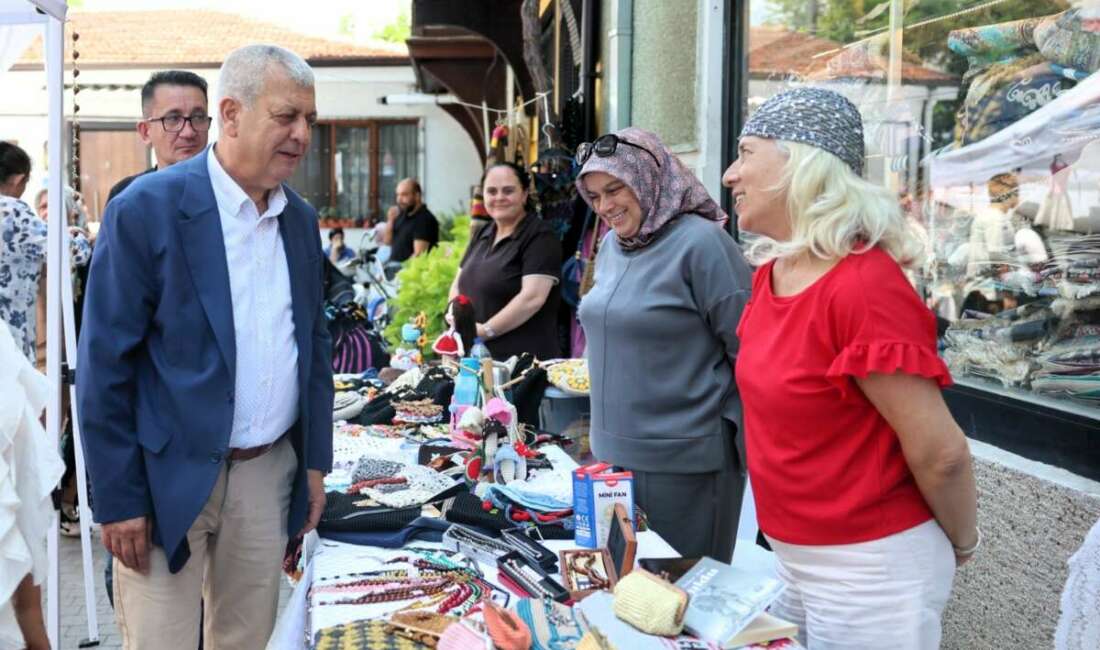 Osmangazi Belediyesi kadın girişimcilerinin yanında Osmangazi Belediyesi tarafından Babalar