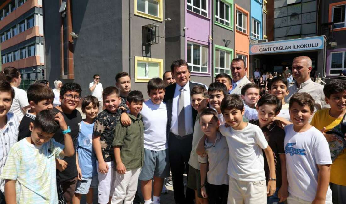 Karne heyecanı yaşayan öğrencilerle bir