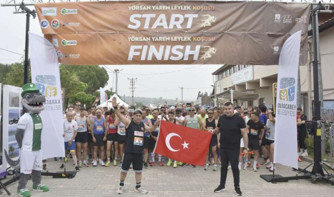Karacabey’de Yörsan Yaren Leylek Koşusu nefes kesti! Karacabey Belediyesi tarafından Leylek
