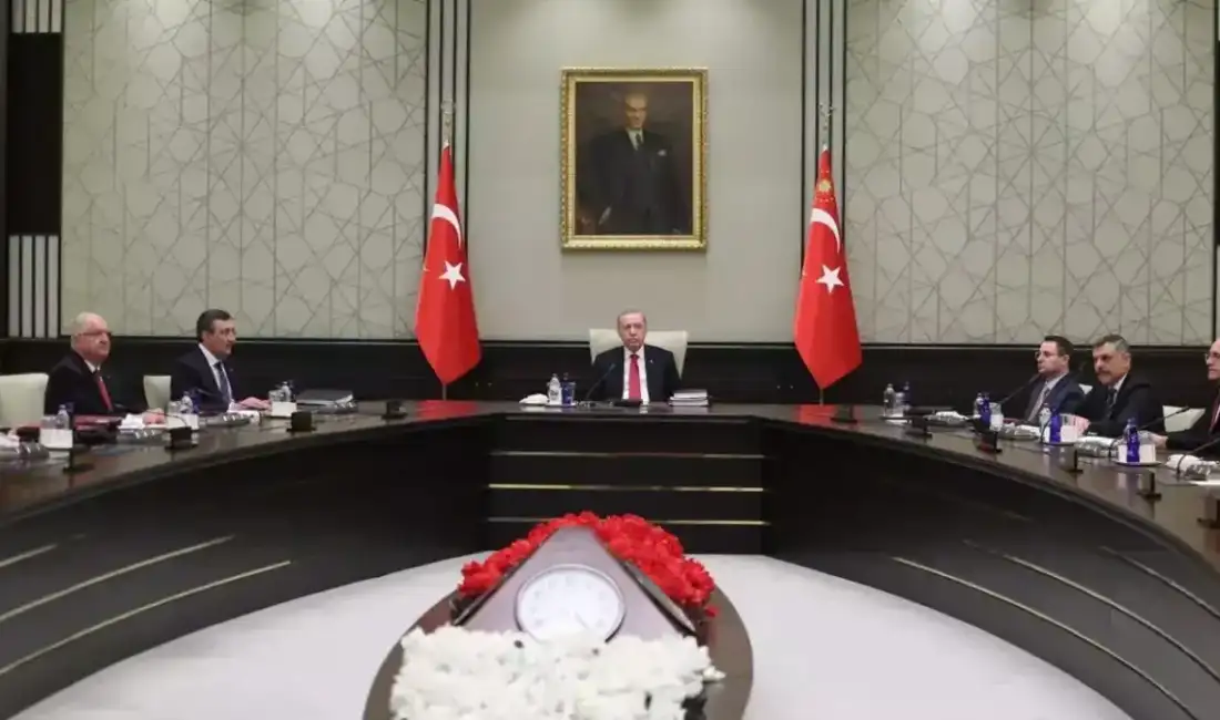 MGK: “Terörsüz Türkiye” Hedefi Masada Milli Güvenlik Kurulu toplantısı