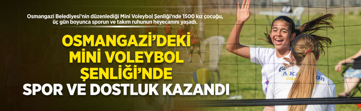 Osmangazi Belediyesi’nin spora ve altyapıya