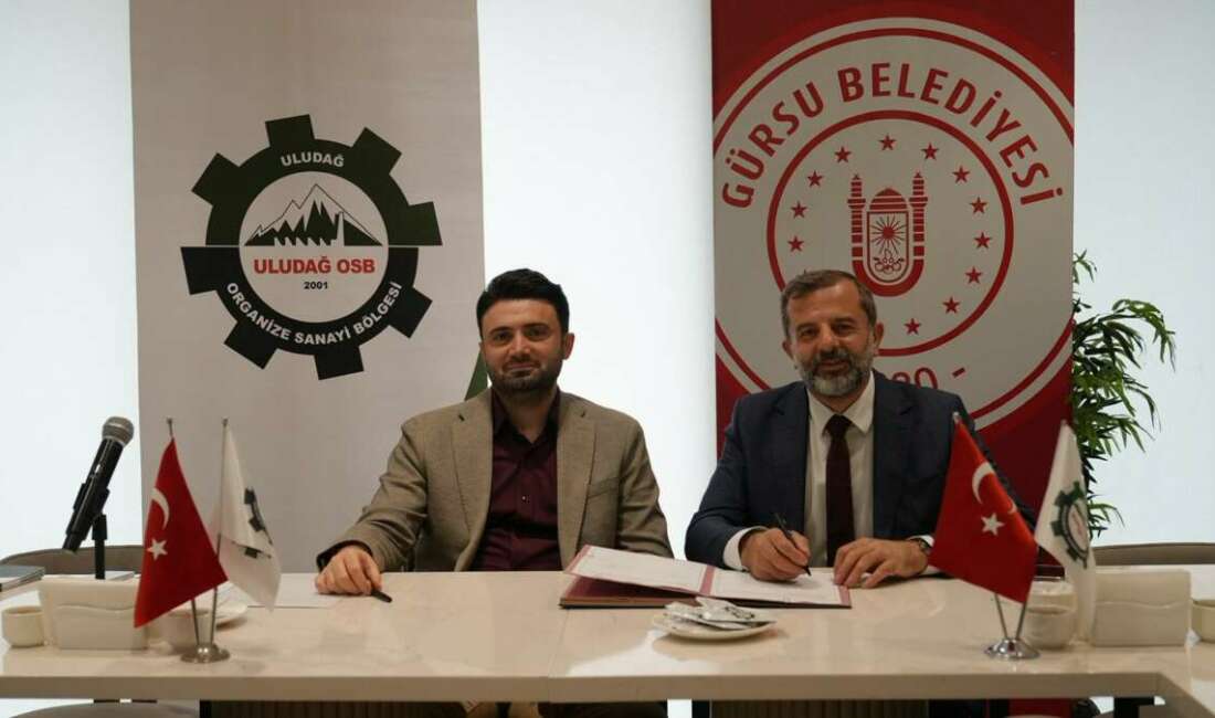 Gürsu Belediyesi ile Uludağ OSB arasında anlaşma! Türkiye’ye örnek olan