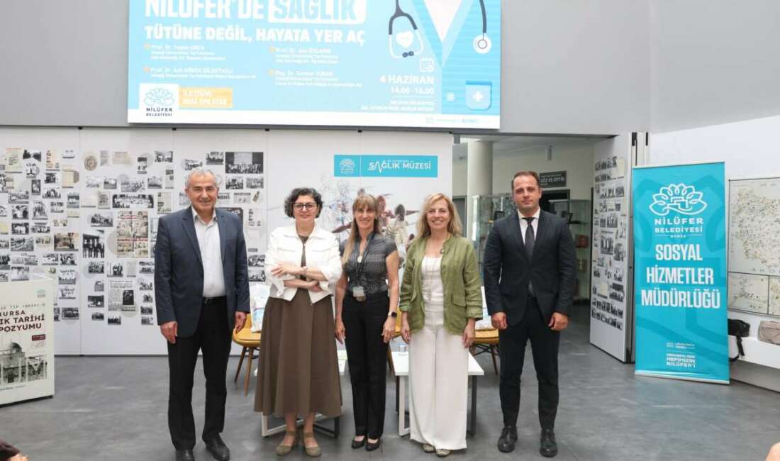 Nilüfer’de “Tütüne Değil, Hayata Yer Aç” söyleşisi Nilüfer Belediyesi’nin düzenlediği sağlık