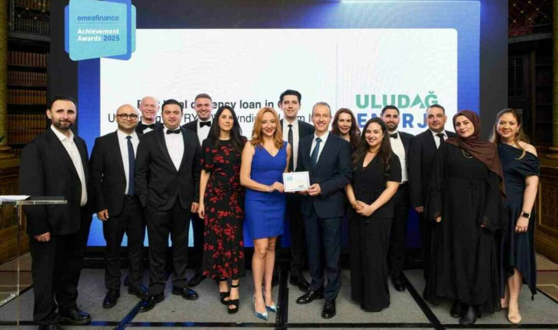 Uludağ Enerji’ye Londra’da uluslararası finansman ödülü Uludağ Enerji Grubu, 17,2 milyar
