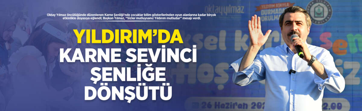 Yaz tatiline giren öğrenciler, Yıldırım