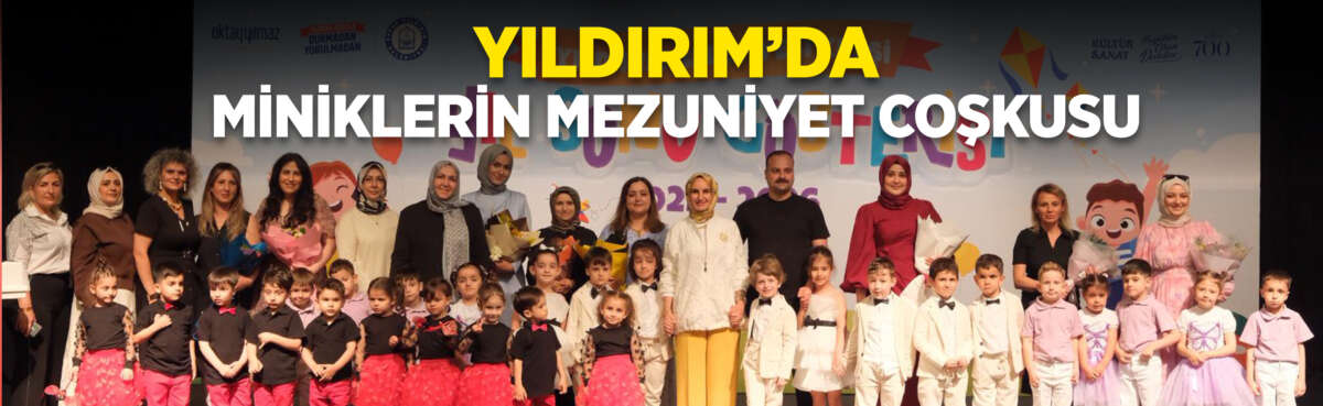 Yıldırım Belediyesi Kreşi’nde eğitim gören