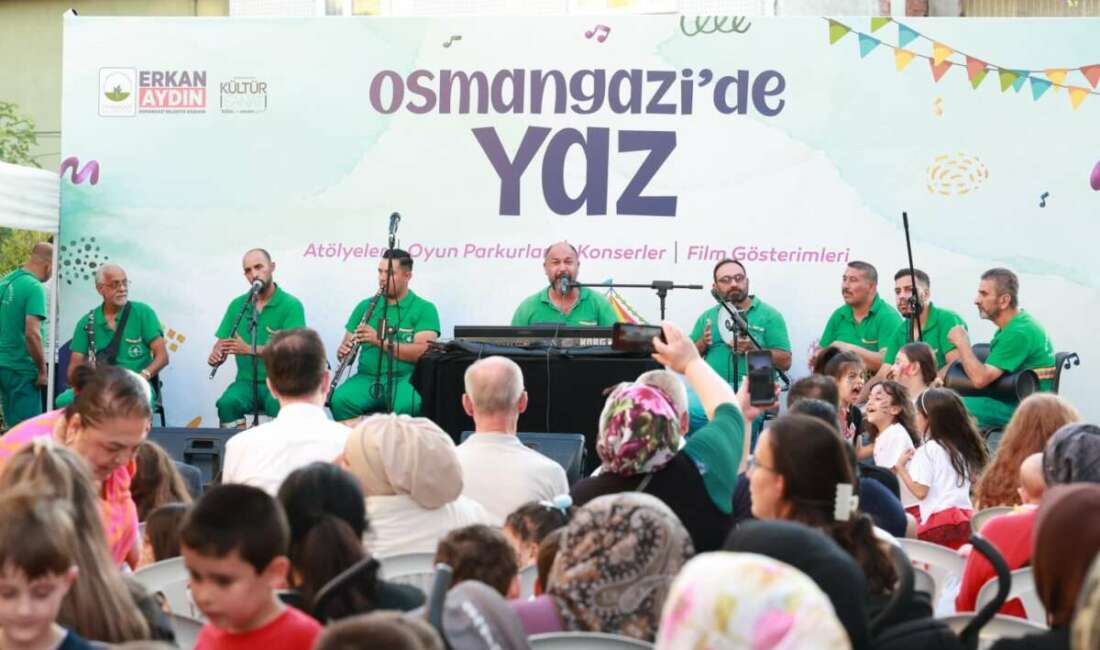 Osmangazi'de yaşayan vatandaşların neşeli,