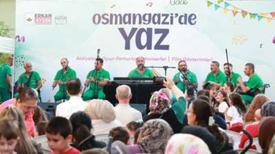 Osmangazi'de yaşayan vatandaşların neşeli, eğlenceli