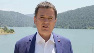 Çınarcık Barajı’nda incelemelerde bulunan Osmangazi