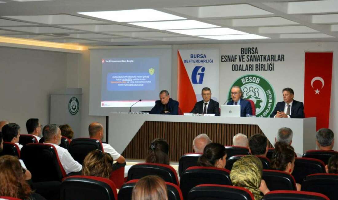 Bursa’da esnafa güzel haber; Yapılandırma müjdesi! Bursa’da esnaf ve sanatkarların