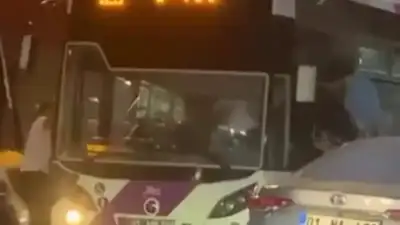 Adana'da belediye otobüsü şoförü, güzergah